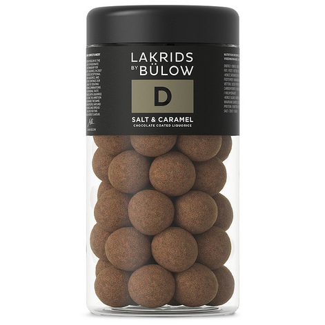 Lakrids by Bülow D salt and caramel choc coated liqourice - Regular