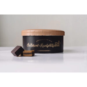 Hattesens Konfektfabrik "BRUN" Lakrids/Chokolade/Mokka 125g