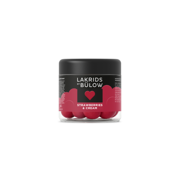Lakrids By Bülow - Strawberry & Cream - small 125g