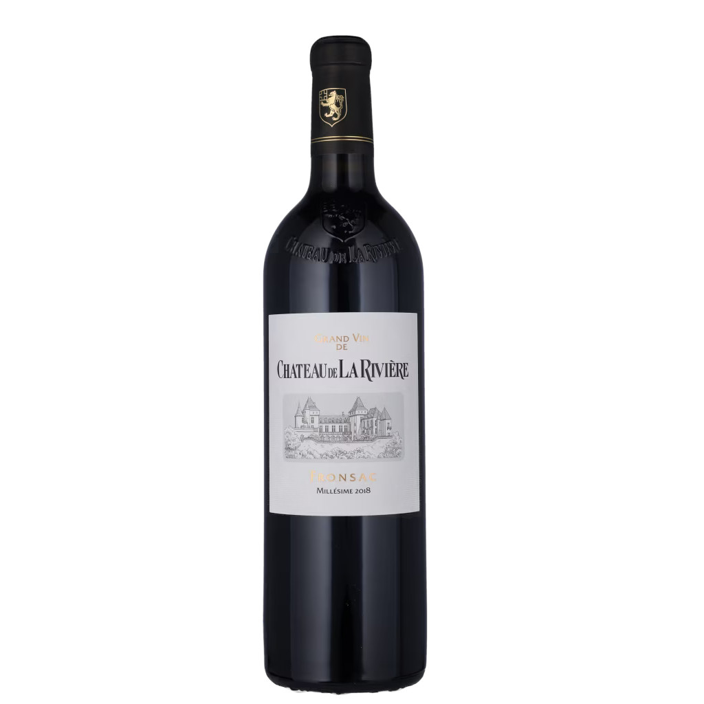 2018 Ch. de la Riviere FRONSAC GRAND VINS DE BORDEAUX-Bordeaux