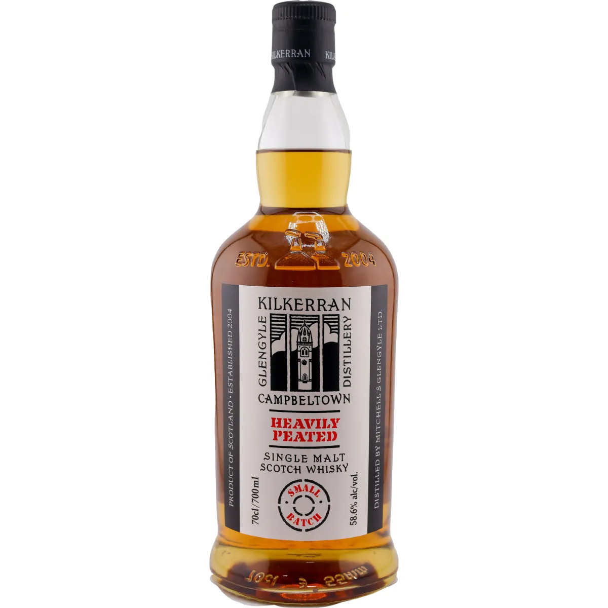 Kilkerran BATCH 13 "HEAVILY PEATED" SINGLE MALT WHISKY-58,6%