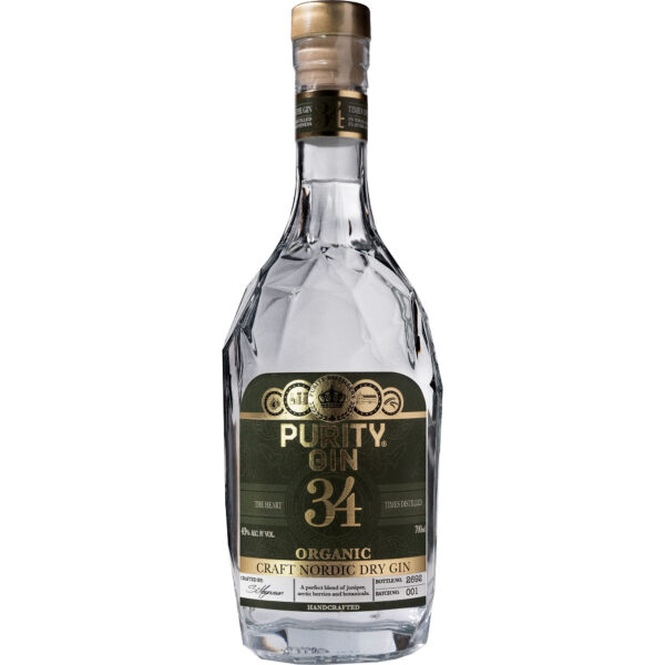Purity "CRAFT NORDIC DRY" GIN ØKO-43%