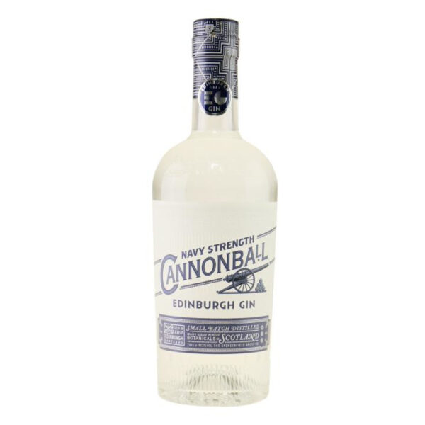 Edinburgh "CANNONBALL" NAVY STRENGTH DRY GIN-57,2%