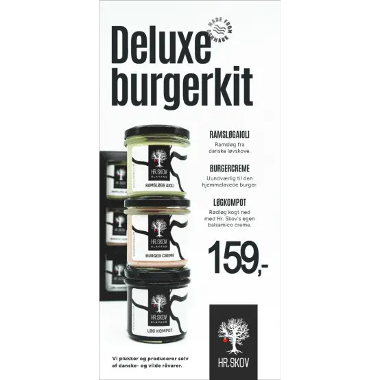 Hr. Skov - Delux Burger kit