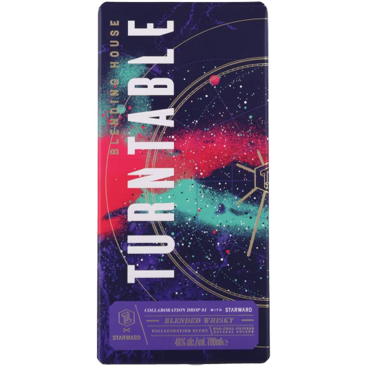 Turntable Spirits "STARWARD COLLABORATION DROP 01" BLENDED SCOTCH WHISKY-46%