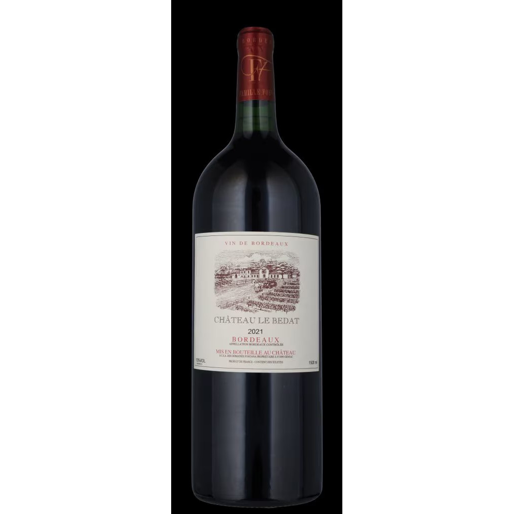 2021 Chateau Le Bedat MAGNUM BORDEAUX ROUGE-Bordeaux
