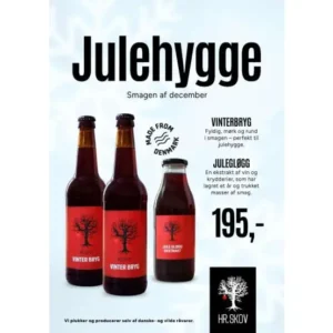 Hr. Skov - Julehygge m. 2 vinterbryg og 1 Gløgg ekstrakt