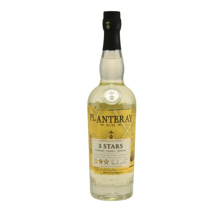 Planteray 3 STARS WHITE RUM-41,2%