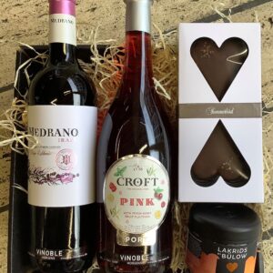 Vingave - Medium LOVE gavekurv