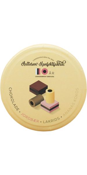 Hattesens Konfektfabrik - Jubilæums æske