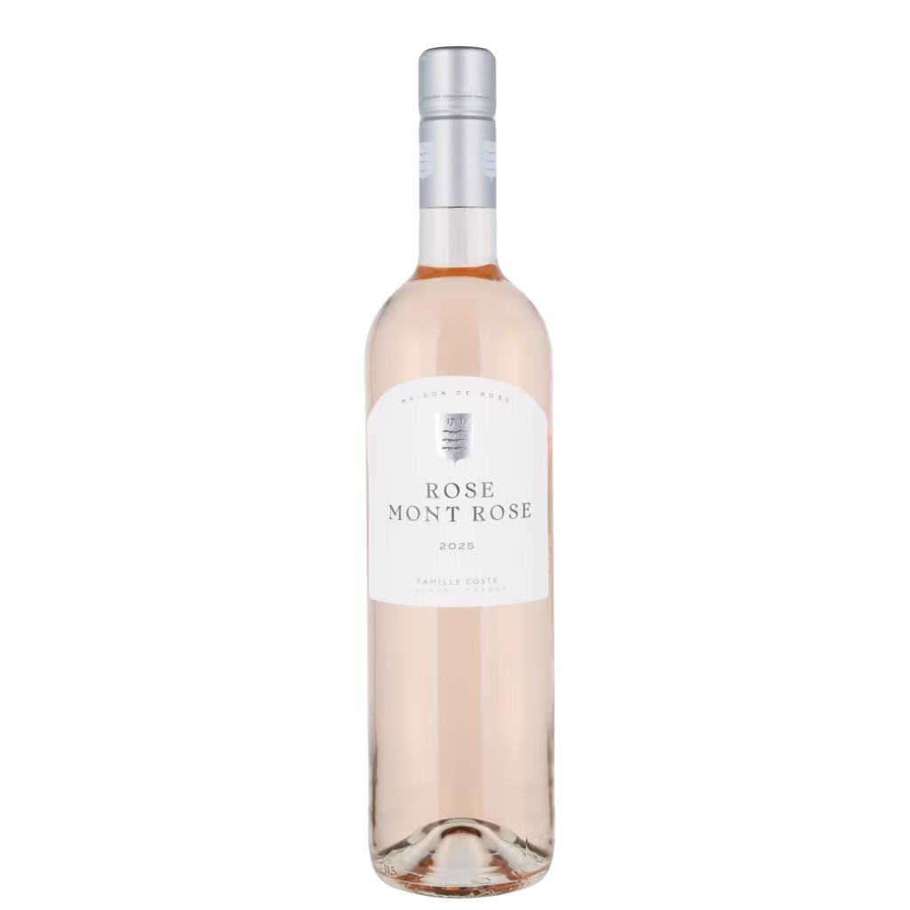 2025 Domaine Montrose "MONT ROSE" ROSÉ-Languedoc TILBUD 109,- V/6 FLASKER + 1 GRATIS MAGNUMFLASKE