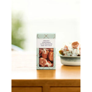 Karamel Kompagniet - Creamy Caramels with peanuts and Sea salt - TINY 60g