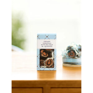 Karamel Kompagniet - Creamy Caramels with Sea salt and liquorice - TINY 60 g